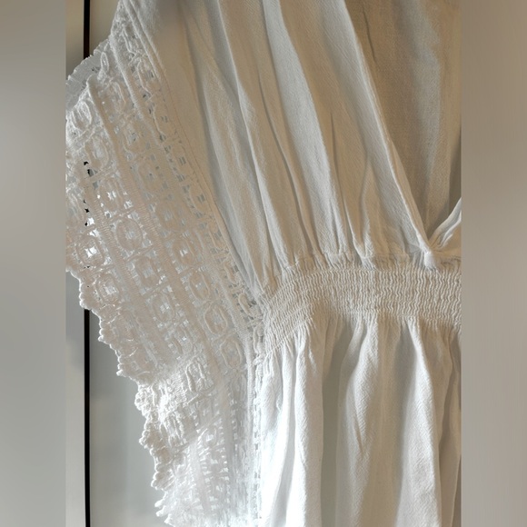 Beach cover up 100% cotton dress never worn - Picture 3 of 3